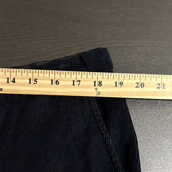 HAGGAR MENS PANTS SIZE 38X32 CORDUROY STRAIGHT LEG BLUE COTTON‎ - Picture 6 of 7